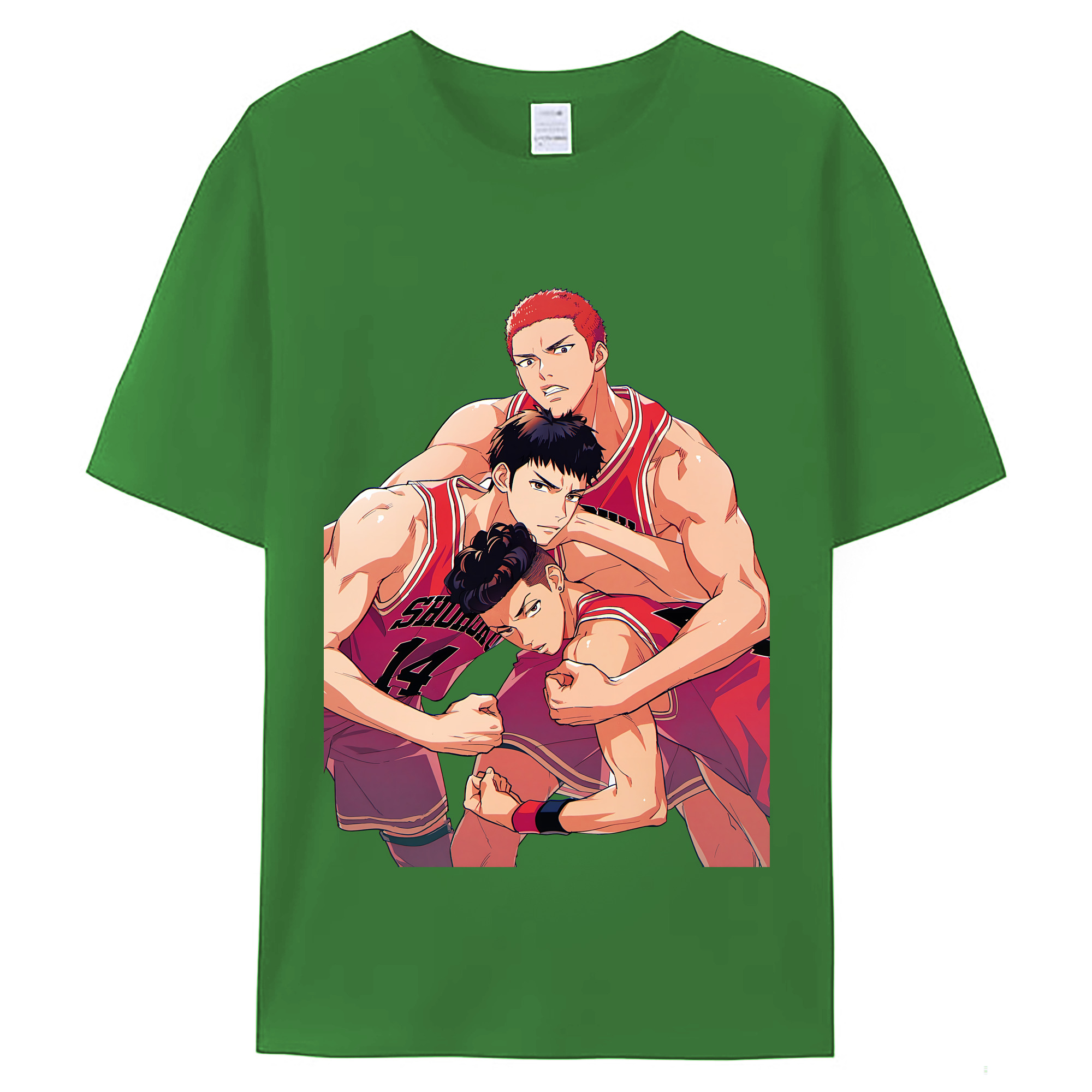 （画像用） SLAM DUNK／スラムダンク レディースカジュアルプリントTシャツ（綿100％）